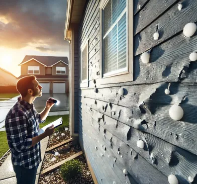How to Identify Hail Damage on Your Siding