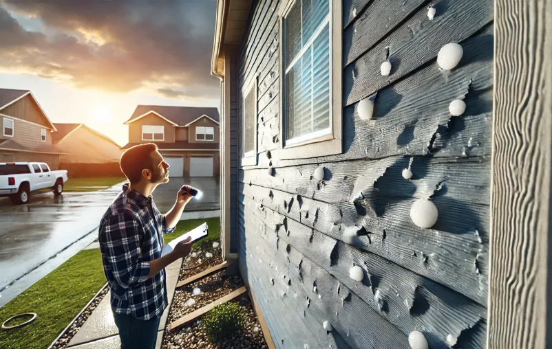 How to Identify Hail Damage on Your Siding