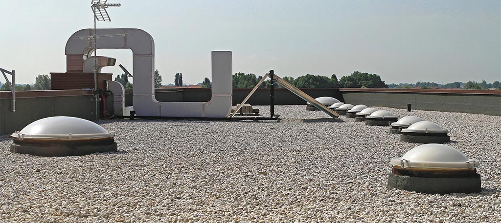 Flat roofing products