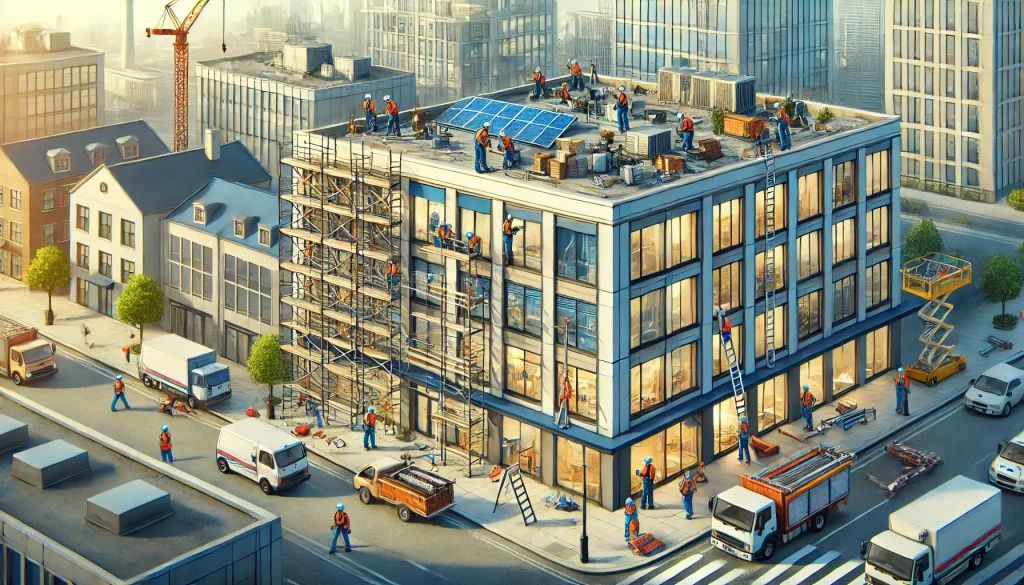 Commercial Hail Damage Repairs in Calgary