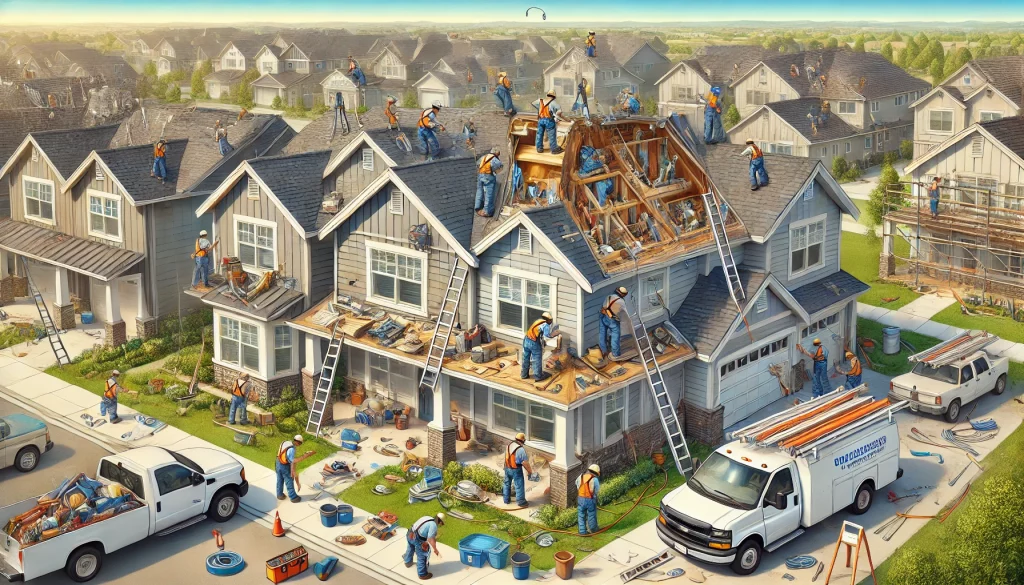 Residential Repair Services Hail Damage Repairs in Calgary