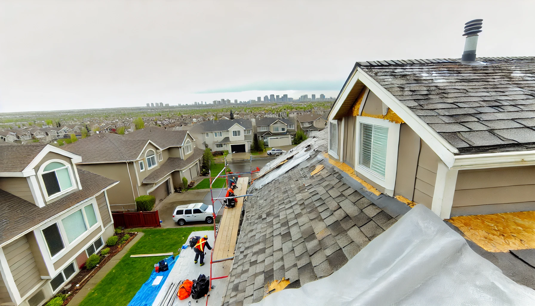 Hail Damage Repairs in Calgary